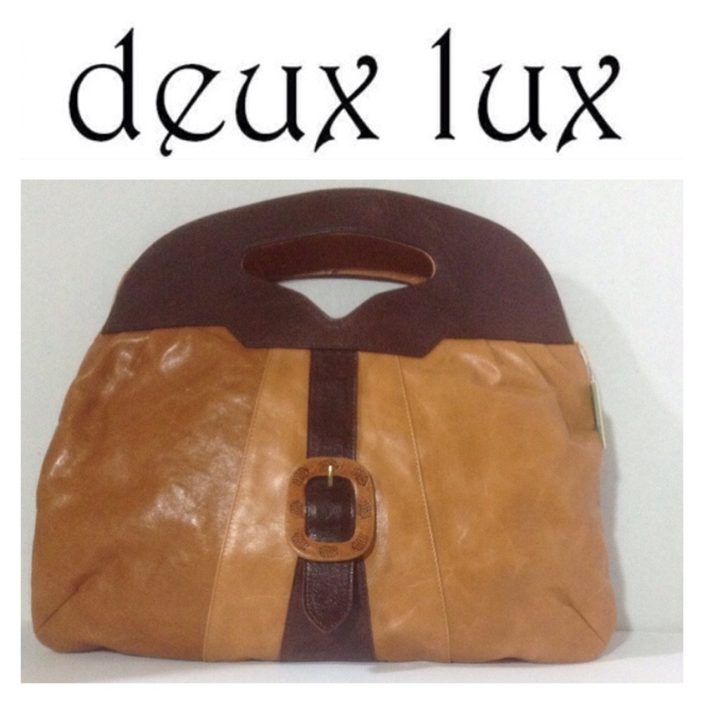 Deux Lux Leather Handbag